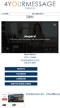 Mobile Screenshot of 4yourmessage.com